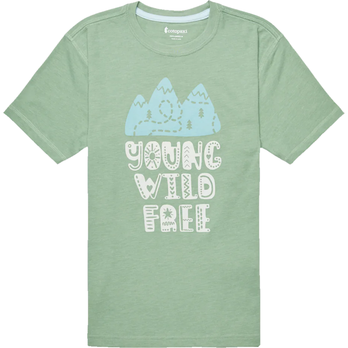 Youth Be Free Organic T Shirt alternate view