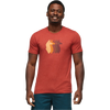 Cotopaxi Men's Llama Sequence Organic T Shirt in Magma