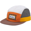 Cotopaxi Altitude Tech 5-Panel Hat in Tamarindo/Acorn