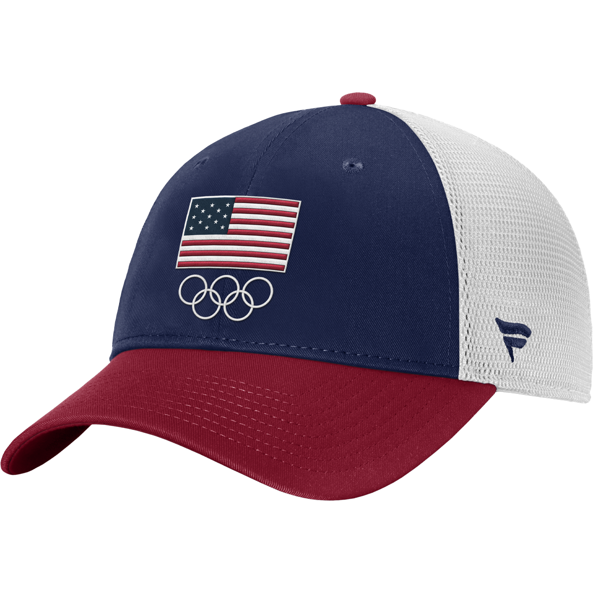 Team USA Red/White/Blue Structured Adjustable Mesh Olympics '24 alternate view