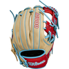 Wilson A1000 1786 Infield - 11.5" H-Web 2024 in Blonde/Red/Tropical Blue