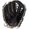 Wilson A700 Infield/Outfield 12" Single Post T-Web 2024 - Left Hand Throw Black/Blonde palm