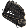 Wilson A700 Infield/Outfield 12" Single Post T-Web 2024 - Left Hand Throw Black/Blonde thumb