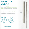U-Konserve Stainless Steel Straw + Straw Brush specs