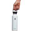 Hydro Flask 21 oz Standard Mouth in hand