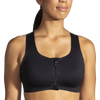 Brooks Women's Dare Zip Run Bra 2.0 front