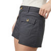 Vuori Women's Vintage Ripstop Utility Short in Charcoal left pockets