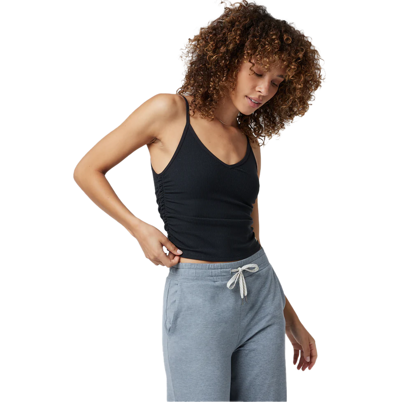 Women's Rib Ruched Tank