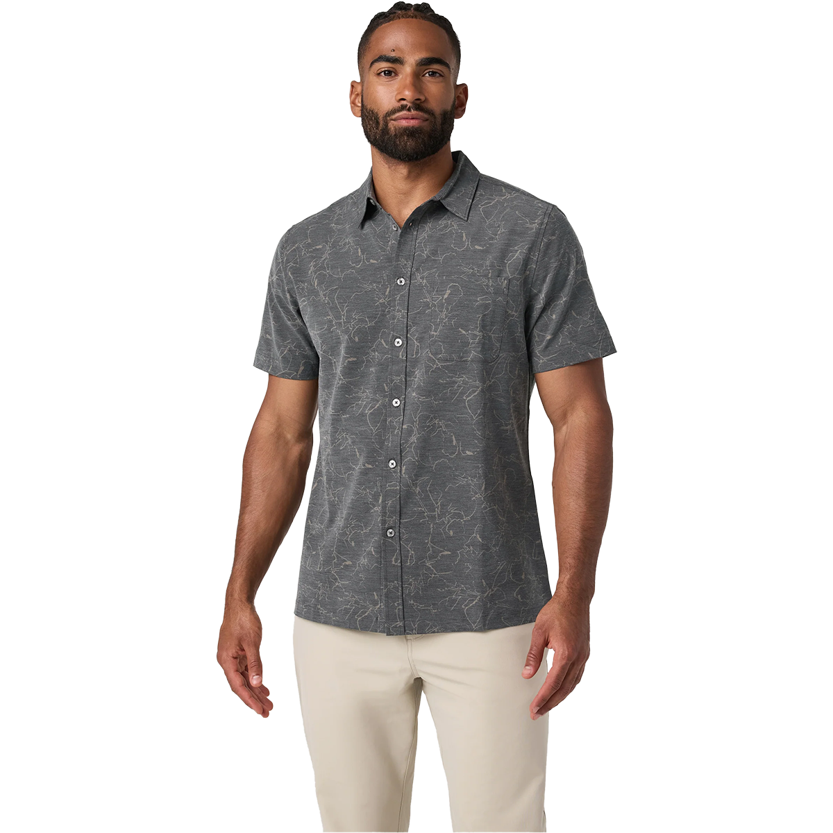 Men's Bridge Short Sleeve Button Down alternate view