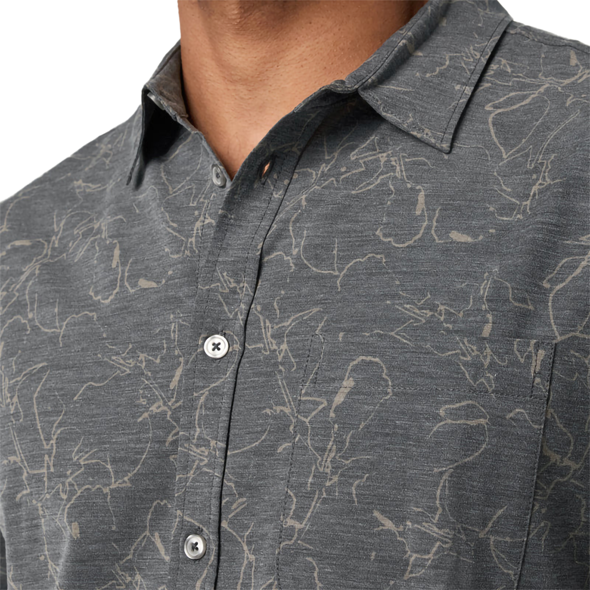 Men's Bridge Short Sleeve Button Down alternate view