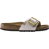 Birkenstock Women's Madrid Big Buckle in Graceful Pearl White