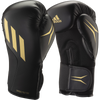 Adidas Tilt 150 Training Gloves in Black/Matte Black/Gold