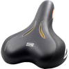Selle Royal Lookin Moderate - Unisex - Black 3/4 view
