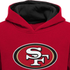 Outerstuff Youth 49ers Prime Hoodie logo and hood