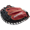 Marucci Sports Caddo Series V2 Catchers Mitt - 31" Solid Web in Red/Black 