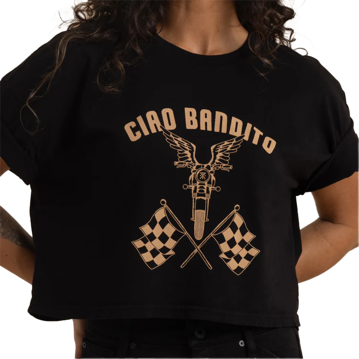 Women's Ciao Cropped Boxy Tee alternate view