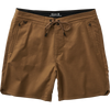 Roark Men's Layover Traveler Short in Dark Khaki