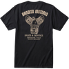 Roark Men's Bandito Motorio in Black back graphic