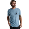 Roark Men's Seek and Explore Tee in Costa front