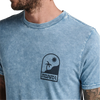 Roark Men's Seek and Explore Tee in Costa front graphic