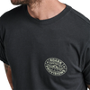 Roark Men's Roark Provisions Tee in Black front graphic