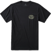 Roark Men's Roark Provisions Tee in Black front 