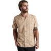 Roark Men's Gonzo Short Sleeve in Sarda Almond front