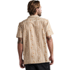 Roark Men's Gonzo Short Sleeve in Sarda Almond back