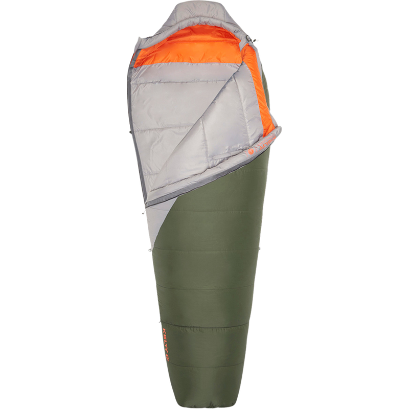 Cosmic Synthetic 40, Kelty Cosmic Synthetic 40 unzipped