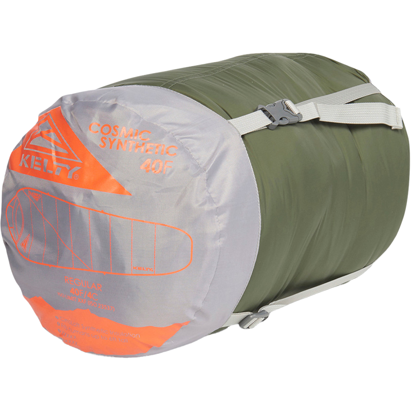 Cosmic Synthetic 40, Kelty Cosmic Synthetic 40 pack size