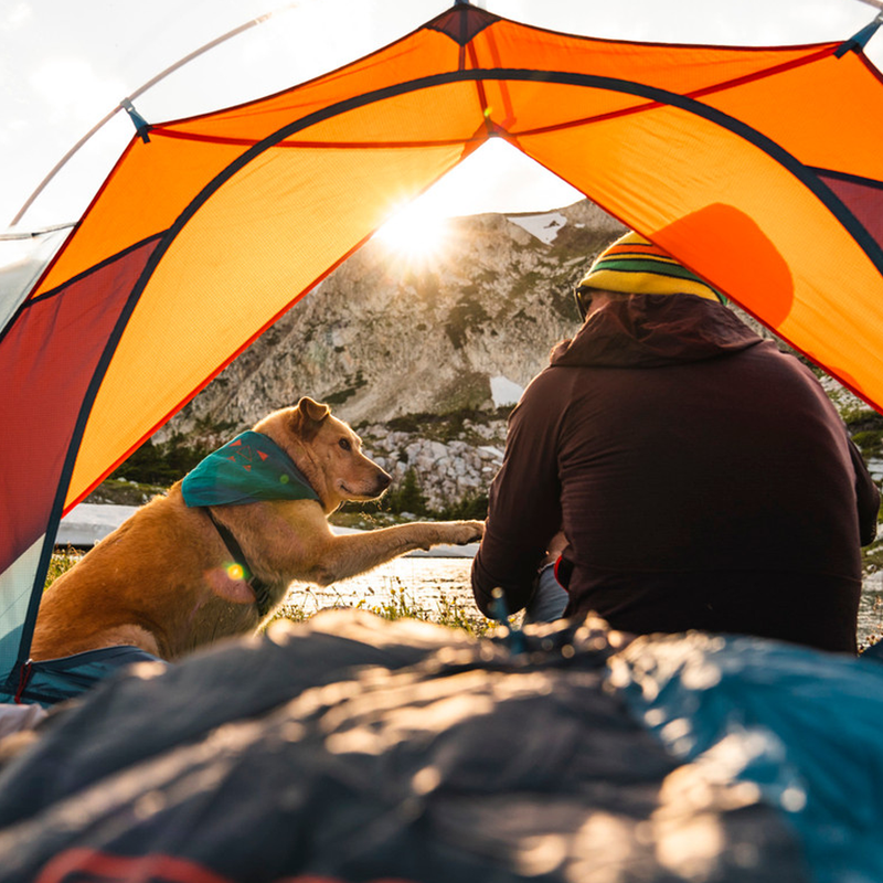 Cosmic Synthetic 40, Kelty Cosmic Synthetic 40 in tent