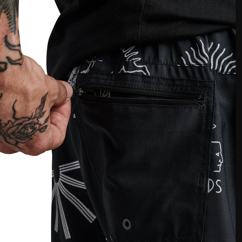 Serrano 2.0 Short, Roark Men's Serrano 2.0 Short back zip pocket