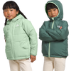 The North Face Youth Reversible Perrito Hooded Jacket in Misty Sage