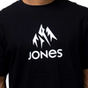 Jones Snowboards Truckee Organic Cotton Tee logo