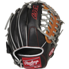 Rawlings R9 Contour Infield/Pitcher's - 11.5" Trap-Eze Web Left Hand Throw in Black/Tan
