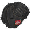 Rawlings Youth Renegade Catchers Mitt - 31.5" Solid Web in Black