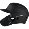 Rawlings Senior Mach Adjust Helmet in black right hand batter left profile