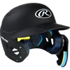 Rawlings Senior Mach Adjust Helmet in black right hand batter front right side