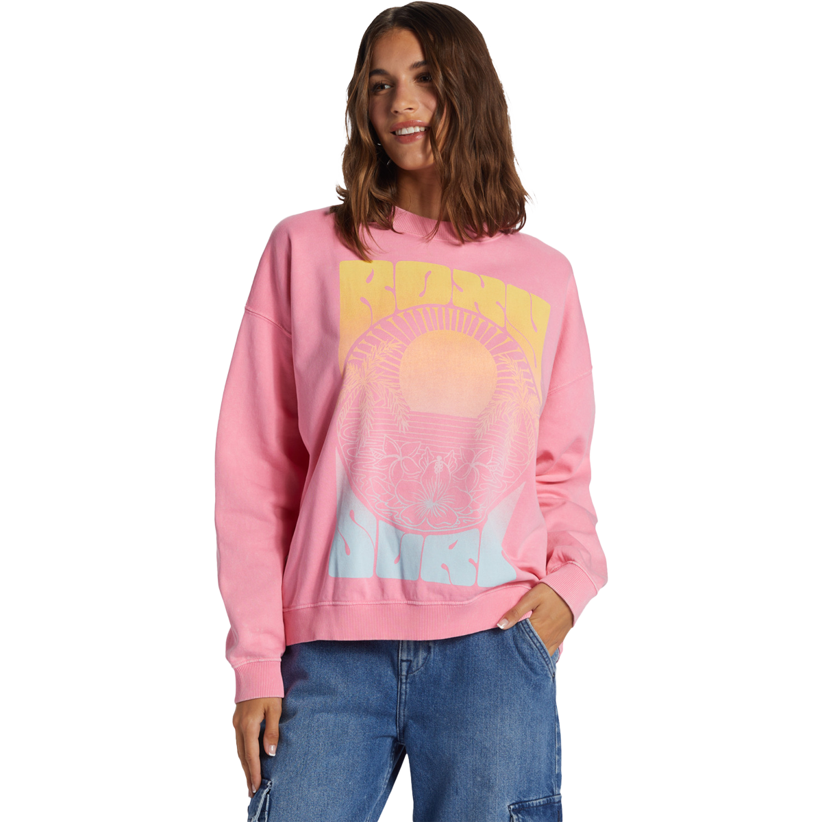 Women's Lineup Oversized Crew alternate view