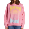 Roxy Women's Lineup Oversized Crew front detail