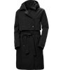 Helly Hansen Women's Jane Insulated Trench Coat in Black