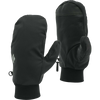 Black Diamond Midweight Softshell Mitts in Black