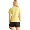 Roark Women's Well Worn Short Sleeve Tee in Lime back