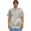 Quiksilver Men's Apero Classic Short Sleeve in Silver Birch front