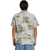 Quiksilver Men's Apero Classic Short Sleeve in Silver Birch back