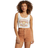 Billabong Women's Ray of Sunshine Tank in Salt Crystal