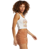Billabong Women's Ray of Sunshine Tank in Salt Crystal right