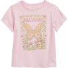 Billabong Youth Butterfly Kiss Tee in Sweet Pink