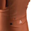Adicta Lab Quartz Short Sleeve Tech Shirt in brick front back zippered pocket