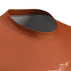 Adicta Lab Quartz Short Sleeve Tech Shirt in brick front collar